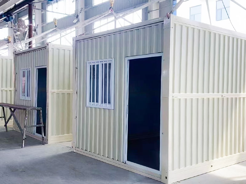 Grote gegolfde opvouwbare containerruimte