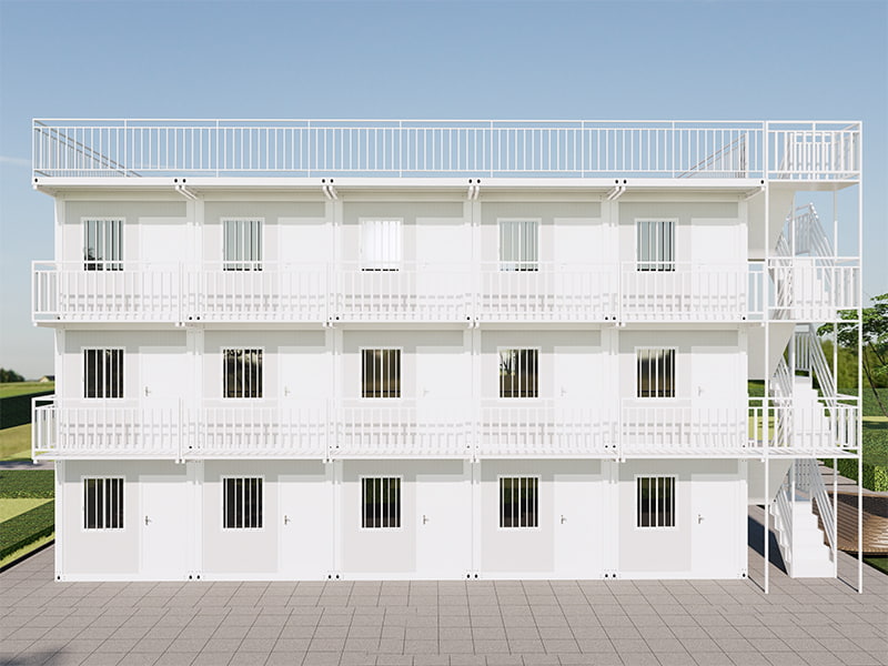 Vietnam Homestay-gebouw Snel gemonteerde containerruimte
