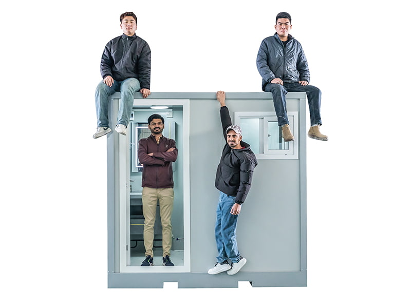 XL Outdoor draagbaar toilet voor één persoon