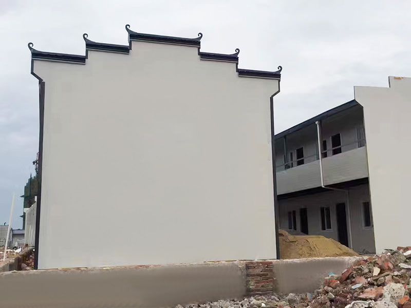 K-type modulair huis met dakbedekking