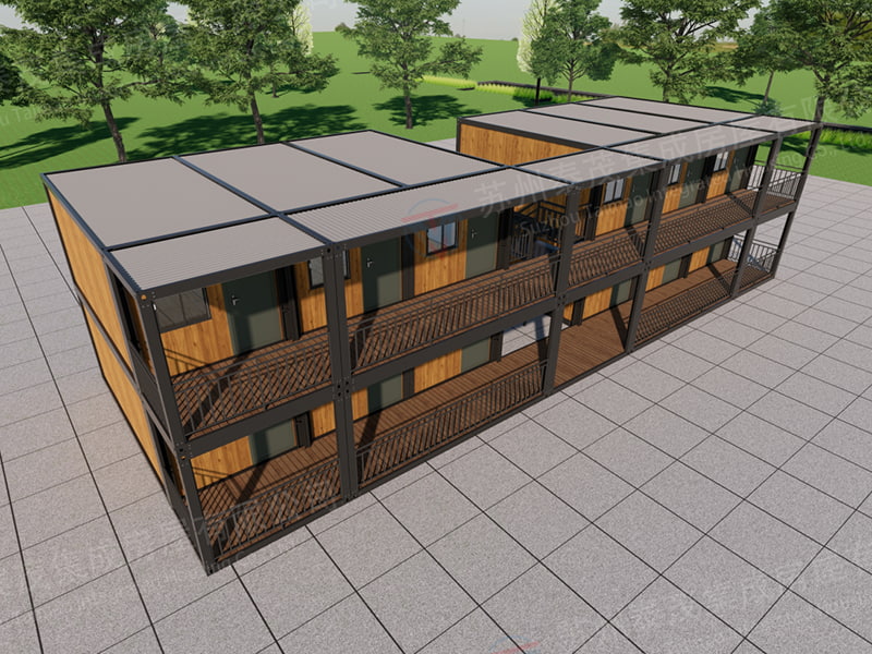 Filippijnse, snel te monteren containerruimte in hotelstijl