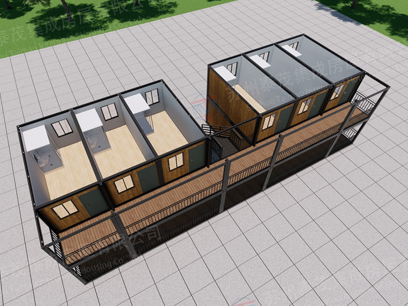 Filippijnse, snel te monteren containerruimte in hotelstijl