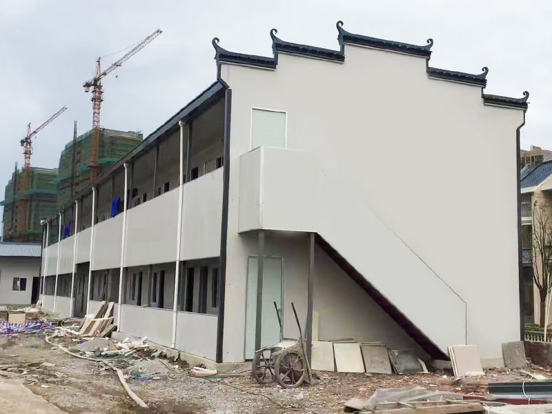 K-type modulair huis met dakbedekking