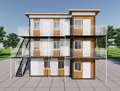 Monteer containerhuizen