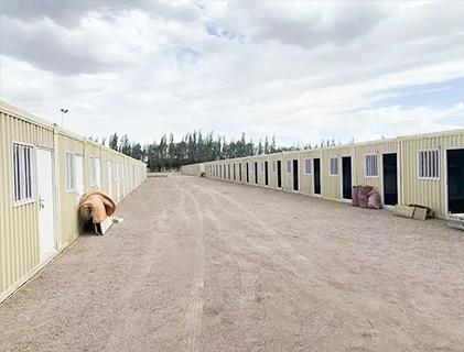 Opvouwbaar containerhuis